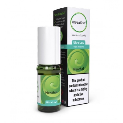 MENTHOL iBreathe Premium E-Liquid 10ml